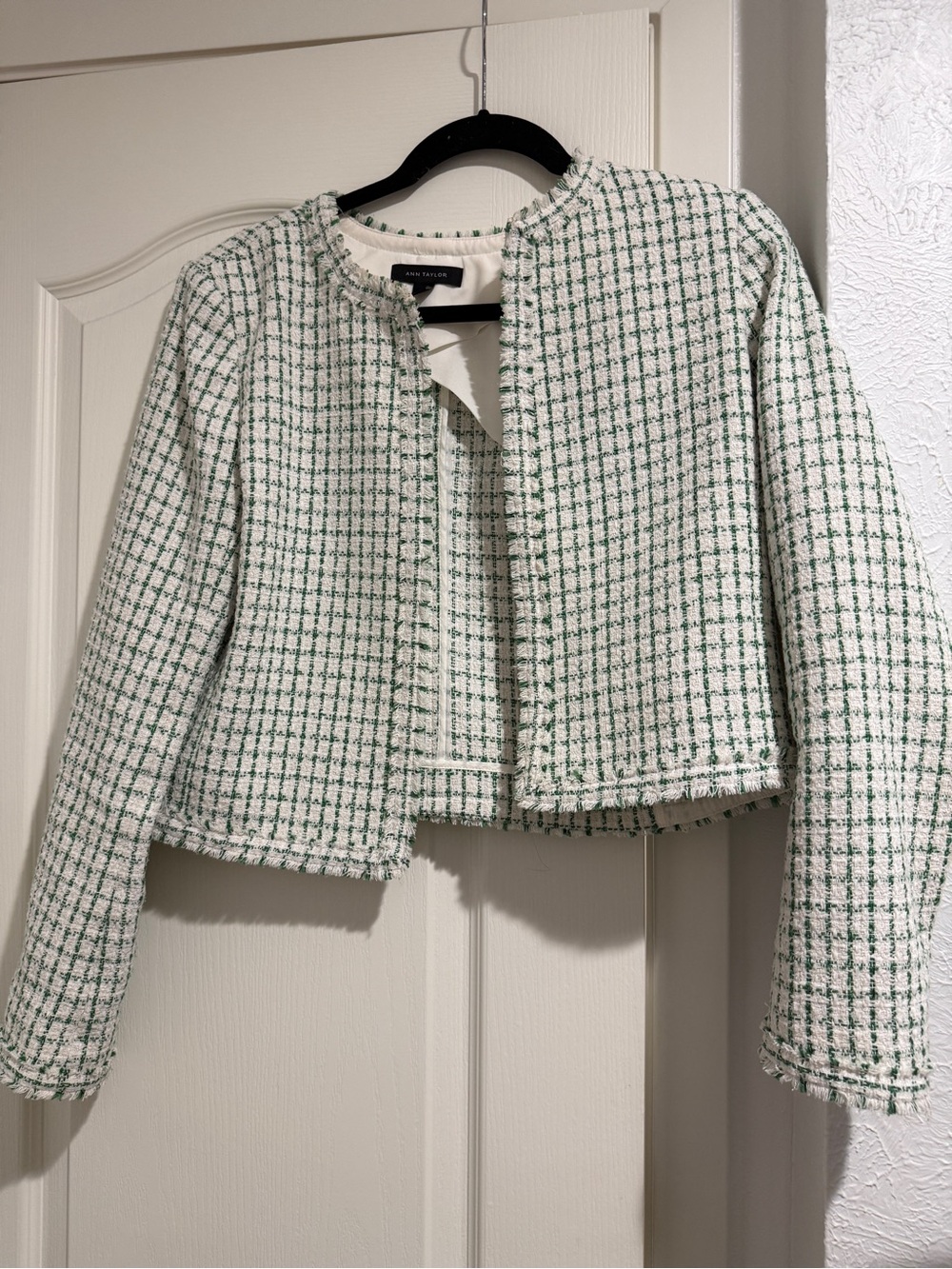 Ann Taylor tweed jacket